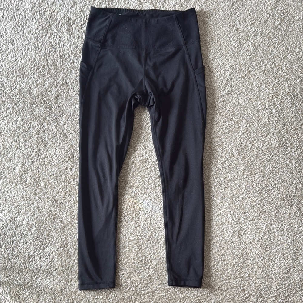 Danskin women’s Black High-Waisted Leggings size small